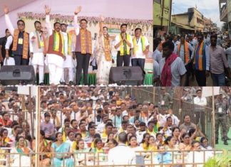 भाजप उमेदवारांना नवी उभारी: मुख्यमंत्र्यांची सभा आणि अंकिता लोखंडेचा रोड शो गाजला