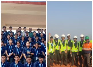 यूआयटी अडपल्लीच्या विद्यार्थ्यांची लॉयड्स मेटल्समध्ये उन्हाळी इंटर्नशिपला सुरुवात