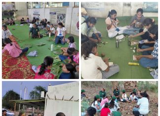 मामाच्या गावात बच्चे कंपनीची धमाल निसर्गज्ञान, पारंपरिक खेळ आणि आकाशदर्शनाने फुलले ग्रिन्स संस्थेचे सहावे शिबिर