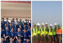 यूआयटी अडपल्लीच्या विद्यार्थ्यांची लॉयड्स मेटल्समध्ये उन्हाळी इंटर्नशिपला सुरुवात
