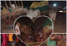 न्यायासाठी लढणाऱ्या अन्नदात्यांना उघड्या आकाशाखाली रात्र; आंदोलनस्थळीच शेतकरी कुटुंबांचा मुक्काम