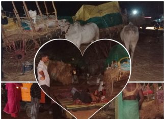 न्यायासाठी लढणाऱ्या अन्नदात्यांना उघड्या आकाशाखाली रात्र; आंदोलनस्थळीच शेतकरी कुटुंबांचा मुक्काम